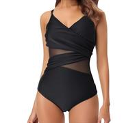 Maillot de Bain Menstruel 1 pièce - Femme et Adolescente - Bretelles Ajustables - Maillot de Bain spécial règle - Absorbant Confortable et Discret - Flux léger à modéré - Stella Bikinis