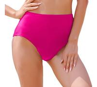 Maillot de bain menstruel - Bas de bikini taille haute anti-fuite pour adolescentes, filles et femmes., Garance rose, Taille S