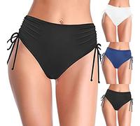 Maillot de Bain Menstruel, Culotte Menstruelle, Fuite Menstruation Bas de Bikini Femme Short de Bain Absorbant Short de Bain Taille Haute Amincissant Gainant Ventre Plat Période