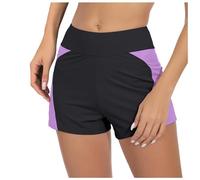 Maillot de Bain Menstruel Culotte Menstruelle Fuite Menstruation Bas de Bikini Femme Short de Bain Absorbant Short de Bain Taille Haute Maillot de bain menstruel pour femmes