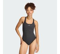 adidas Damen LANELUX Y-Back Mesh Swimsuit, Black, 46
