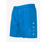 Maillot de bain Nike 4 Volley bleu blanc garçon - S