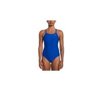 Nike Swim Solid Racerback Swimsuit Bleu 28 Femme