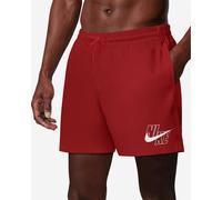 Maillot de bain Nike Swim Breaker Swim Logo 5Inch Volley rouge rubis nacré - M