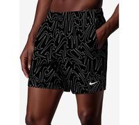 Maillot de bain Nike Swim Breaker Tossed Swoos 5Inch Volley noir blanc - M
