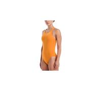 Maillot de bain nike swim fastback orange femme