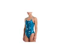 Maillot de bain nike swim hydrastrong multi print vert femme