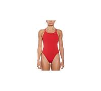 Maillot de bain nike swim hydrastrong solid rouge femme