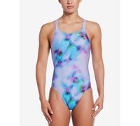 Maillot de bain Nike Swim Performance Practice Fastback One Piece violet bleu femme - 34