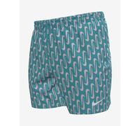 Maillot de bain Nike Swim Swoosh Link bleu turquoise rose - S