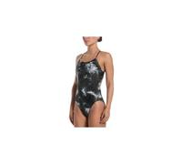 Maillot de bain nike swim team olympics print cutout noir femme