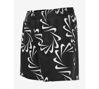 Maillot de bain Nike Swim Volley Total Logo 4 Inch noir blanc - S