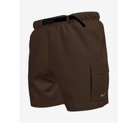 Maillot de bain Nike Swim Voyage marron intense noir - S