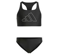 Adidas Performance Big Bars Bikini Noir 4-5 Years Fille