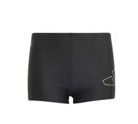 adidas Garçon Performance Big Bars Swim Boxers Kids, Black, 5-6 Years