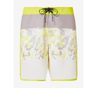 Maillot de bain Oakley Session RC 19 blanc jaune gris - 30