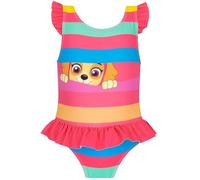 Maillot De Bain Pat Patrouille Fille | Maillots De Bain Fille Skye | Maillots Une Pièce Fille | Rose 4-5 Ans