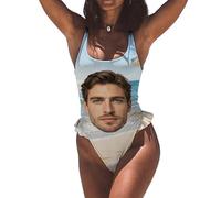 Maillot de Bain Personnalisable,Maillot de Bain Bikini Personnalisé avec Visages, Maillot de Bain Personnalisé pour Femme, Maillot de Bain avec Photo Personnalisée