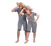 Maillot de bain, pour deguisement de Baigneur 1900, Belle Epoque, rayé noir S