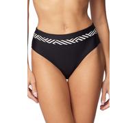 Maillot de bain pour femme Vivisence, ceinture régulière ajustable et fleurie EU 3222M, noir,38