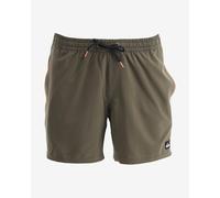 Maillot de bain Quiksilver Surfsilk Piped Volley 16 vert olive - S