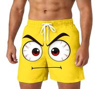 Maillot De Bain Rayé Bleu Et Blanc Homme en Été Cuissard Poche Décontracté 5XL Filet Ultra Molecule Extensible in Eclair Up Regular Culotte Chaussette Fleurs Portable Transparents