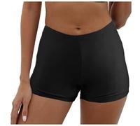 Maillot De Bain Regle Menstruelle Ado Culotte Maillot De Bain Femme Bikini Bande Taille Haute Gainante Ventre Élastique Bas Bikini Plage Gainant Ensembles Deux Pièces Set Hauts Et Shorts (L)