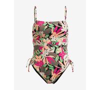 Maillot de bain Roxy Printed Beach Classics Lace One Piece vert rose orange femme - L