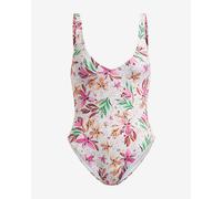 Maillot de bain Roxy Printed Beach Classics One Piece blanc rose vert femme - M