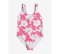 Maillot de bain Roxy Totally Iconic One Piece rose blanc fille - 16