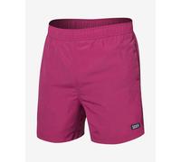 Maillot de bain SAXX Go Coastal 2N1 Volley 5 pouces rose. - S