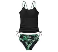 Maillot De Bain Shorty Fille Maillots De Bain Fille Tendance Tache Couleur Rayure Couverture Capuche Gilet Legger Plage Vacances Swimsuit Tankini Natation Été