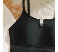 Maillot De Bain Shorty Maillot de Bain Deux pièces Fille Solaire UPF 50 avec Short Confortable pour activités Nautiques (Black, 9-10 Years)