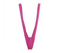 Maillot DE Bain Slip Mankini Borat Rose Adulte*