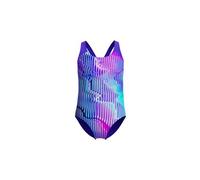Speedo Maillot de bain fille Allover Splashback dos nageur Bleu/violet 15-16 ans