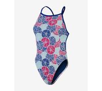 Maillot de bain Speedo Allover Vback lilas bleu marine rose femme - 36
