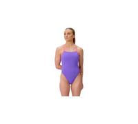 Maillot de bain speedo club training tie back violet orange femme