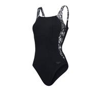 Maillot de bain - Speedo - ECO Lunalustre Printed Shaping - Noir - Bretelles réglables - Soutien moyen 42