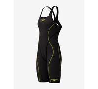 Maillot de bain Speedo Fastskin HyperSpark Solid Openback noir jaune femme - 32