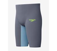 Maillot de bain Speedo Fastskin LZR Pure Valor 2.0 High Waist Jammer gris bleu jaune - 26