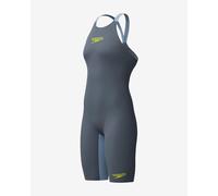 Maillot de bain Speedo Fastskin LZR Pure Valor 2.0 Openback gris bleu femme - 26