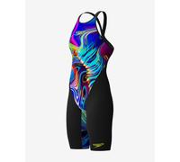 Speedo Fastskin Lzr Pure Valor 2.0 Openback Swimsuit Noir UK 23 Femme