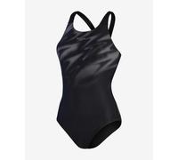 Maillot de bain Speedo Hyperboom Placement Muscleback noir gris foncé femme - 32