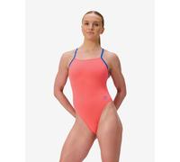 Maillot de bain Speedo Solid Tie Back rose saumon femme - 28