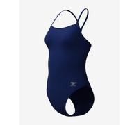Maillot de bain Speedo Solid V-Back 2.0 bleu nuit femme - 36