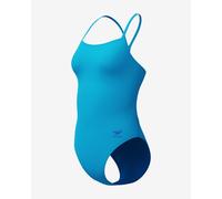 Maillot de bain Speedo Solid V-Back 2.0 bleu pastel femme - 28