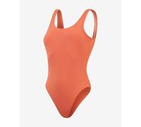 Maillot de bain Speedo Textured Deep U-Back One Piece orange femme - 28
