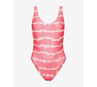 Maillot de bain Superdry Code Tie Dye rose blanc femme - M