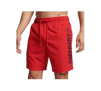 Maillot de bain Superdry Homme Core sport 1 Rouge Synthétique XL
