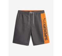 Maillot de bain Superdry Sportswear gris orange - S